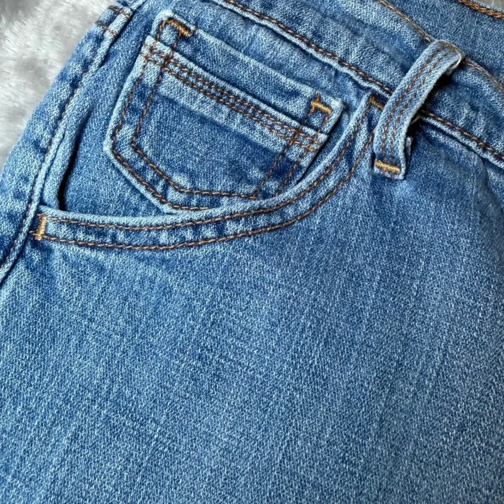 Levis 515 Womens Size 14 Bermuda Denim Shorts Cuffed Stretch Jean Casual Summer